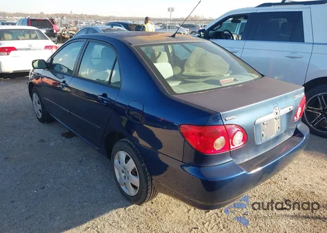2008 Toyota Corolla Le from USA, damaged, VIN 2T1BR30E28C871575